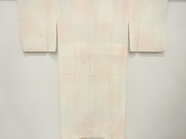 撫子模様　暈し単衣長襦袢